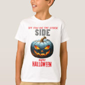 Happy Halloween See You aan de andere kant van het T-shirt (Voorkant)