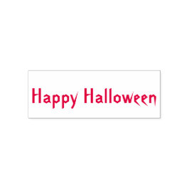 Happy Halloween Self Inking Rubber Stamp Zelfinktende Stempel
