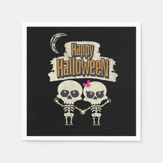 Happy Halloween Servet (Voorkant)