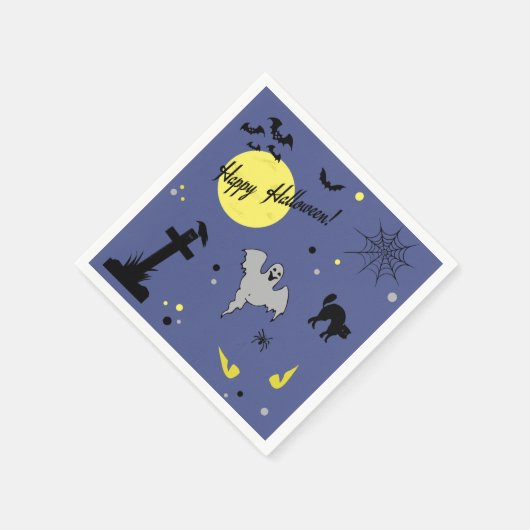Happy Halloween Servetten (Hoek)