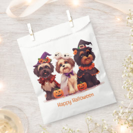 Happy Halloween Shih Tzu Dogs Bedankzakje