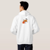 Happy Halloween Sign Hoodie (Achterkant volledig)