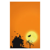 Happy Halloween Silhouette Landscape