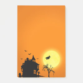 Happy Halloween Silhouette Landscape Post-it® Notes