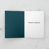 Happy Halloween Simple Pumpkin Still Life Feestdagen Kaart (Binnen)