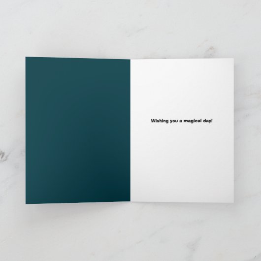 Happy Halloween Simple Pumpkin Still Life Feestdagen Kaart (Binnen)