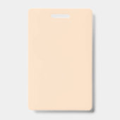 Happy Halloween sinaasappel en schattig Badge (Achterkant)