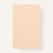 Happy Halloween sinaasappel en schattig Badge (Achterkant)