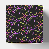 Happy Halloween Sinaasappel Monster Donut Sprinkle Bedankdoosjes (Bovenkant)