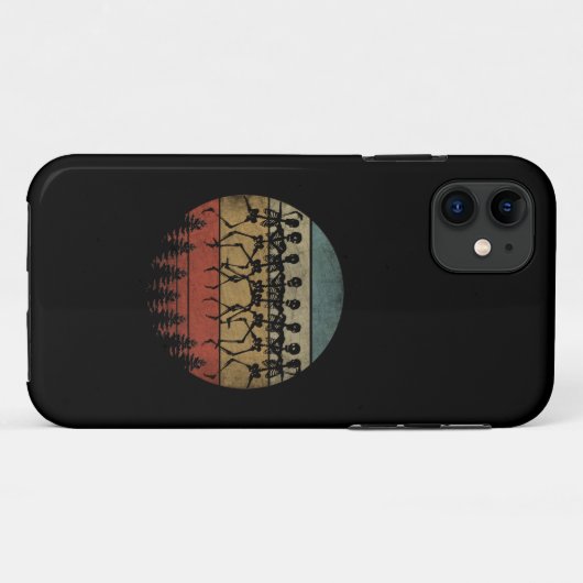 HAPPY HALLOWEEN SKELETON DANCE Case-Mate iPhone CASE (Achterkant (horizontaal))