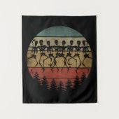 HAPPY HALLOWEEN SKELETON DANCE WANDKLEED (Voorkant)