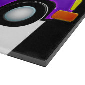 Happy Halloween Skeleton-driver Snijplank (Hoek)