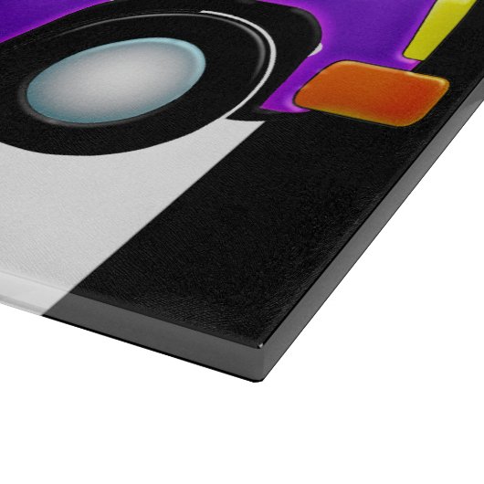 Happy Halloween Skeleton-driver Snijplank (Hoek)