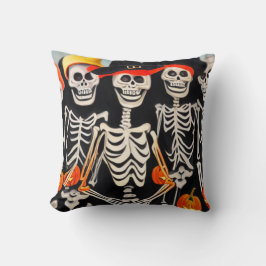 Happy Halloween Skeletons Kussen
