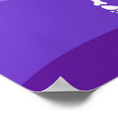 Happy Halloween Skeletons Poster (Hoek)