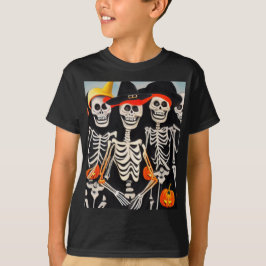 Happy Halloween Skeletons T-shirt