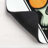 Happy halloween skull muismat (Hoek)