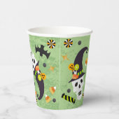 Happy Halloween Skull Party Papieren bekers (Rechts)