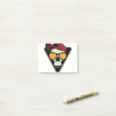 Happy halloween skull post-it® notes (Op bureau)