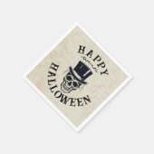 Happy Halloween Skull Servet (Hoek)