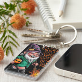 Happy Halloween Sleutelhanger (Voorkant Rechts)