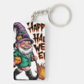Happy Halloween Sleutelhanger (achterkant)
