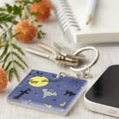 Happy Halloween Sleutelhanger (Voorkant Rechts)