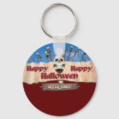 Happy Halloween Sleutelhanger (Voorkant)