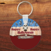 Happy Halloween Sleutelhanger (Voorkant)