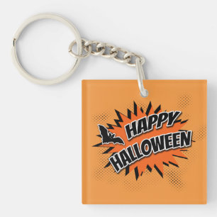 Happy Halloween Sleutelhanger