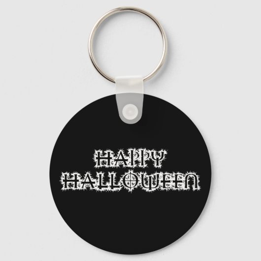 Happy Halloween Sleutelhanger (Voorkant)