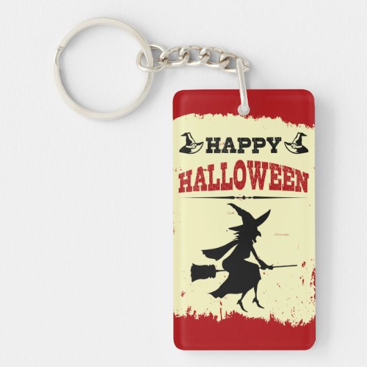 Happy Halloween Sleutelhanger (Voorkant)