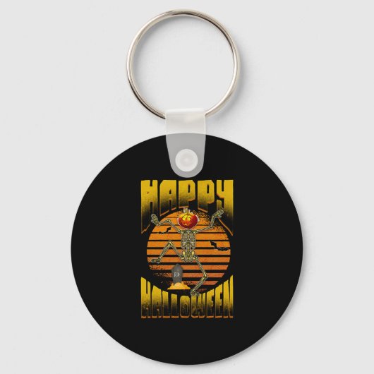 Happy Halloween Sleutelhanger (Voorkant)