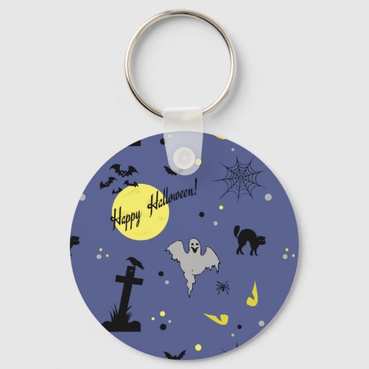 Happy Halloween Sleutelhanger (Voorkant)