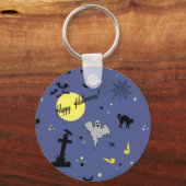 Happy Halloween Sleutelhanger (Voorkant)