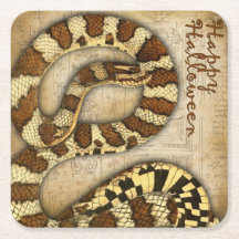 Happy Halloween Snakes Onderzetters