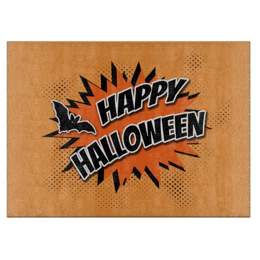 Happy Halloween Snijplank (Voorkant)