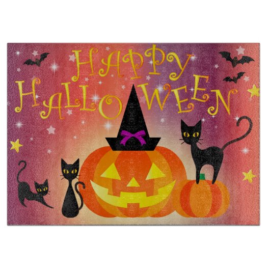 Happy Halloween Snijplank (Voorkant)