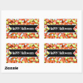 Happy Halloween Snoep Candy Corn Stickers (Vel)