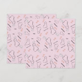 Happy Halloween Snoep Hand Lettering roze (Voorkant / Achterkant)