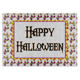 Happy Halloween Snoep Pattern Board Snijplank