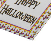 Happy Halloween Snoep Pattern Board Snijplank (Hoek)