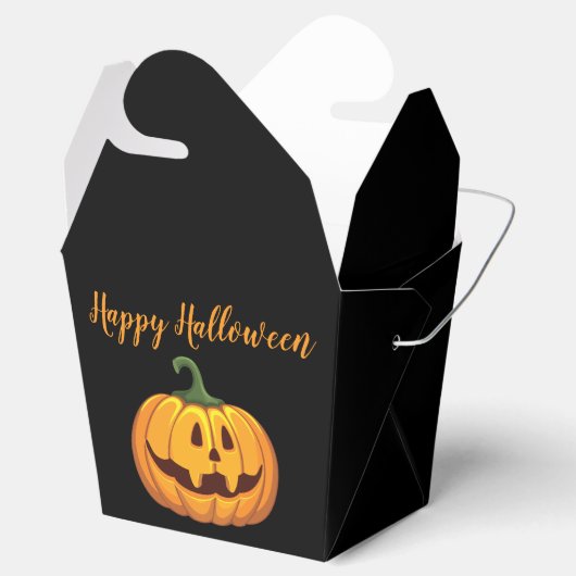 Happy Halloween Snoep Pattern-pleisterbox Bedankdoosjes (Geopend)
