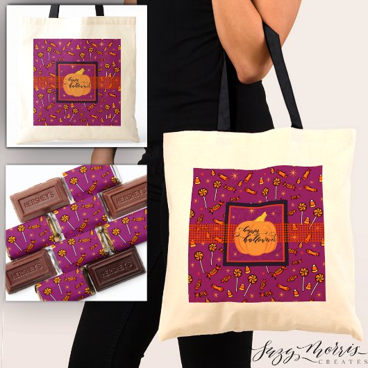 Happy Halloween Snoep Tote Bag