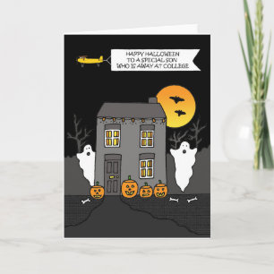 Happy Halloween Son Away op College Kaart