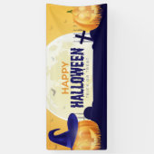 Happy Halloween Spandoek (Verticaal)