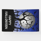 Happy Halloween Spandoek (Horizontaal)