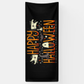 Happy Halloween Spandoek (Verticaal)