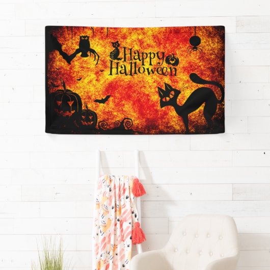 Happy Halloween Spandoek (Insitu)