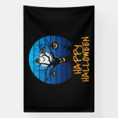 Happy Halloween Spandoek (Verticaal)